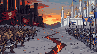 Aurelian and Ashkar fighters meeting on the war map
